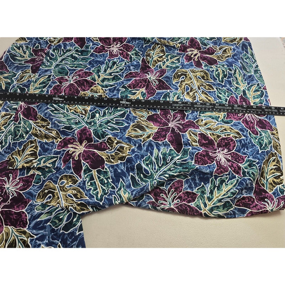 Hilo Hattie Shirt Men's L Colorful Floral The Hawaiian Original Button Down - Picture 7 of 16